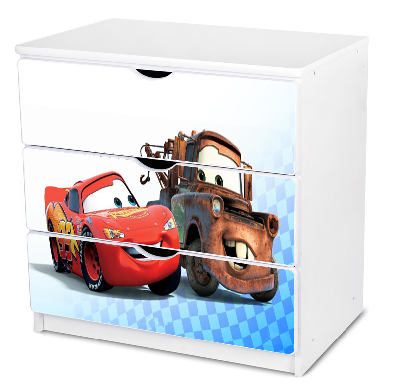 Becks komoda Cars MCQ